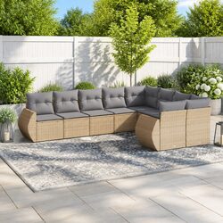 Practical 9-Piece Sofa Set for Your Garden or Patio