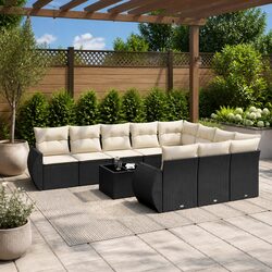 Practical 11-Piece Outdoor Sectional Sofa Set for Your Patio