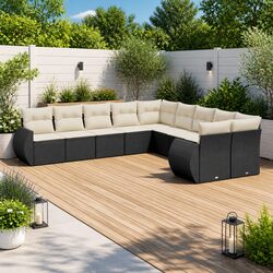 Practical 10 Piece Outdoor Sofa Set for Every Gathering