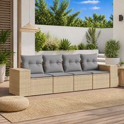 Versatile 4-Piece Outdoor Sofa Set for Relaxation