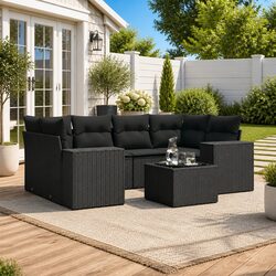 Practical 7-Piece Outdoor Sofa Set for Any Space