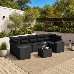 Versatile 8-Piece Garden Sofa Set for Any Outdoor Area