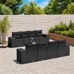 Practical 9-Piece Outdoor Sectional Sofa Set for Your Patio