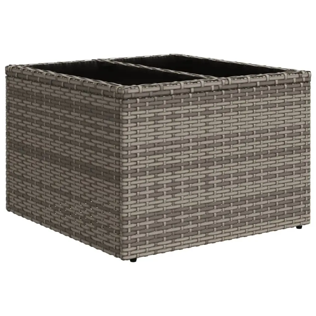 Outdoor 9-Piece Grey Rattan Sofa Set for Relaxation