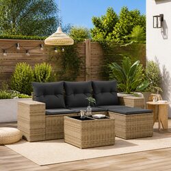 Versatile 5-Piece Outdoor Garden Sofa for Your Space