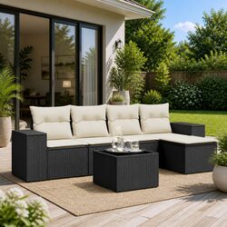 Functional 6-Piece Outdoor Sofa Set for Your Home