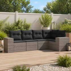5-Piece Garden Sofa Set for Relaxation and Gatherings