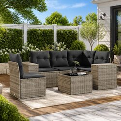 Ideal 6-Piece Garden Sofa Set for Your Patio