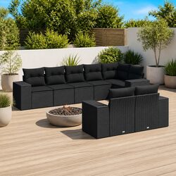 Versatile 8 Piece Garden Sofa Set for Every Outdoor Occasion