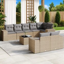 Practical 9 Piece Outdoor Sofa Set for Any Space
