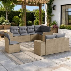 Versatile 8-Piece Outdoor Sofa Set for Your Home