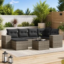 7 Piece Modular Garden Sofa Set for Your Outdoor Space
