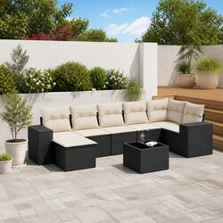 Practical Outdoor Solutions: 8-Piece Sofa Set