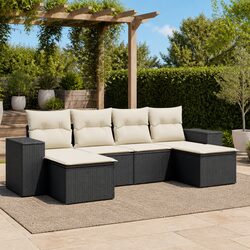 Practical 6-Piece Garden Sofa Set for Your Outdoor Living