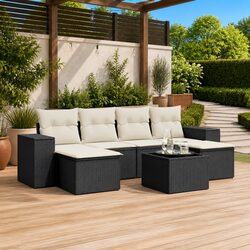 Ideal for Your Backyard: 7-Piece Outdoor Sofa Set