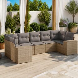7 Piece Outdoor Garden Sofa Set: Perfect for Gatherings