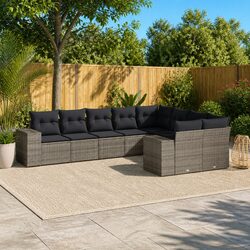 Perfect for Your Outdoor Space: 9 Piece Sofa Set