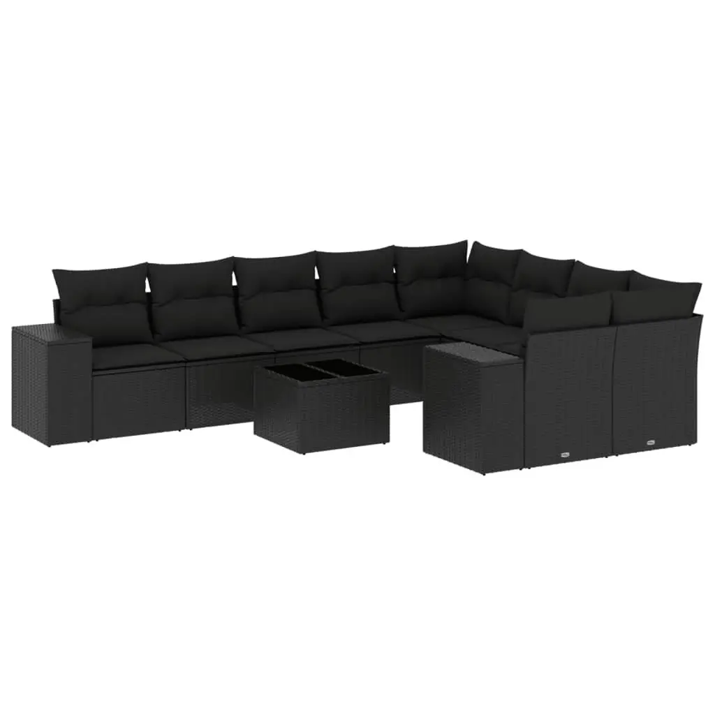 10 Piece Garden Sofa Set for Outdoor Living