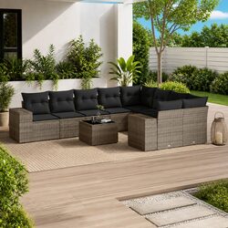 Versatile 10-Piece Outdoor Sofa Set for Every Gathering