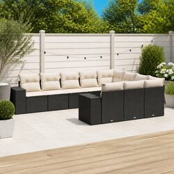 Ideal for Any Outdoor Gathering: 10 Piece Sofa Set