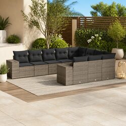 Versatile 10 Piece Garden Sofa Set for Your Patio