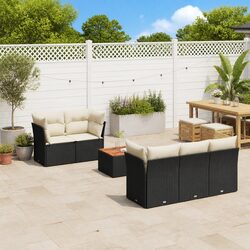 Functional 6-Piece Garden Sofa Set for Every Outdoor Space