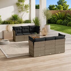 Practical 7 Piece Outdoor Sofa Set for Any Space