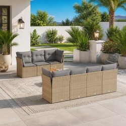 Versatile 8-Piece Patio Furniture Set for Any Outdoor Use