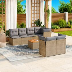 Versatile 8-Piece Garden Sofa Set for Outdoor Living