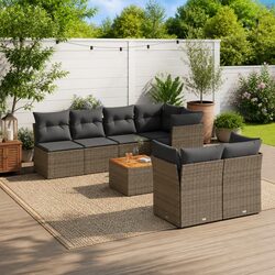 Practical 8 Piece Garden Sofa Set for Everyday Use