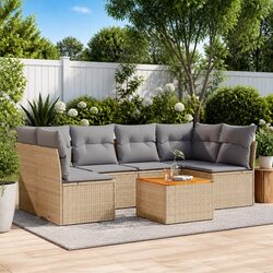 Perfect for Any Outdoor Space: 7 Piece Sofa Set