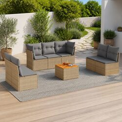 Practical 8-Piece Outdoor Sofa Set for Your Patio