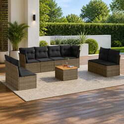 Practical 9 Piece Garden Sofa Set for Your Outdoor Space