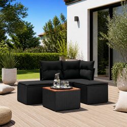 Practical 5 Piece Garden Sofa Set for Any Outdoor Setting