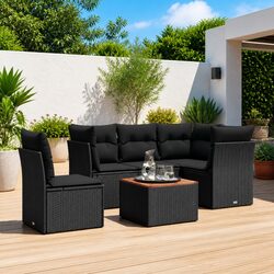 Ideal 6 Piece Outdoor Sofa Set for Cozy Gatherings