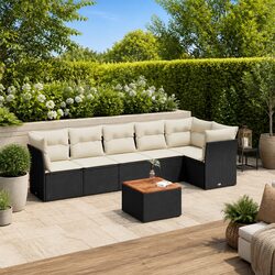 Practical 7 Piece Garden Sofa Set for Any Outdoor Space