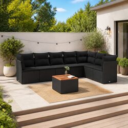 Ideal 8 Piece Garden Sofa Set for Your Outdoor Living