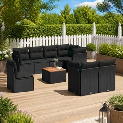 Practical 9 Piece Outdoor Sofa Set for Any Space