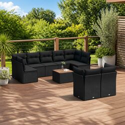 Practical 10-Piece Outdoor Sofa Set for Your Garden