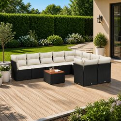 Practical Use of 10 Piece Outdoor Sofa Set