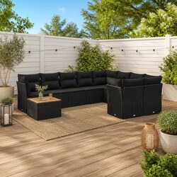 Practical 10 Piece Outdoor Sofa Set for Any Patio
