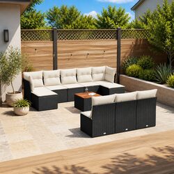 Practical 11-Piece Outdoor Garden Sofa Set for Any Home