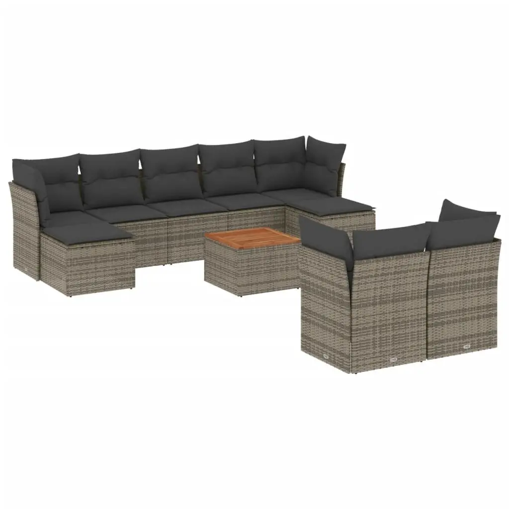 10-Piece Sofa Set for Outdoor Gatherings