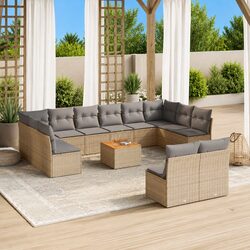Versatile 13 Piece Garden Sofa Set for Your Patio