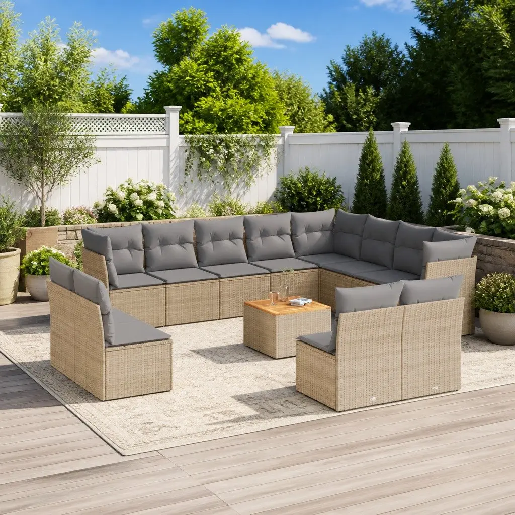 13-Piece Sofa Set for Outdoor Living