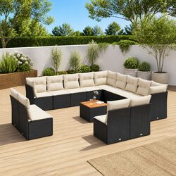 Versatile 14 Piece Sofa Set for Your Outdoor Living