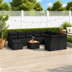 Versatile 11-Piece Garden Sofa Set for Outdoor Living