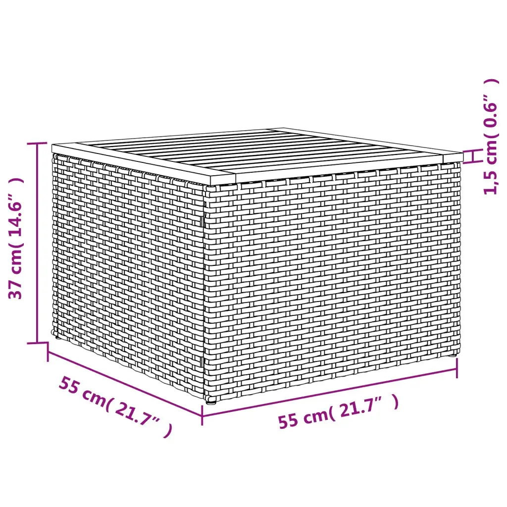 Garden Sofa Set 12 Piece Outdoor Furniture Patio Seating Grey with Cushions