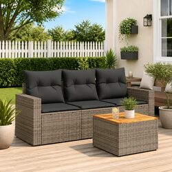 Versatile 4-Piece Outdoor Sofa Set for Any Patio