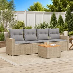 Versatile 5 Piece Garden Sofa Set for Any Outdoor Area